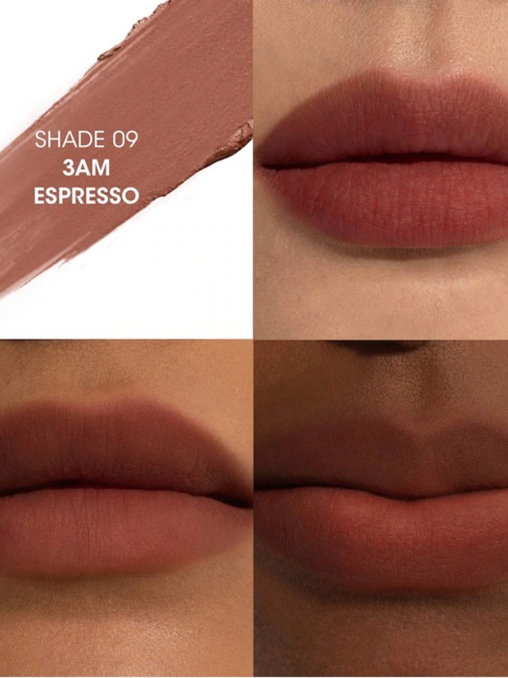 YSL Lovenude Lip Blusher Soft Blurring Lip Color 9 3AM Expresso - Picture 2 of 8